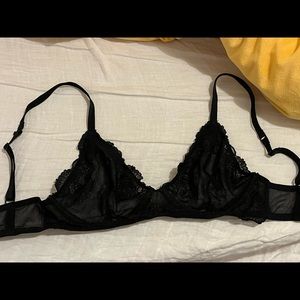 free people intimates sheer lace bra jasmine underwire